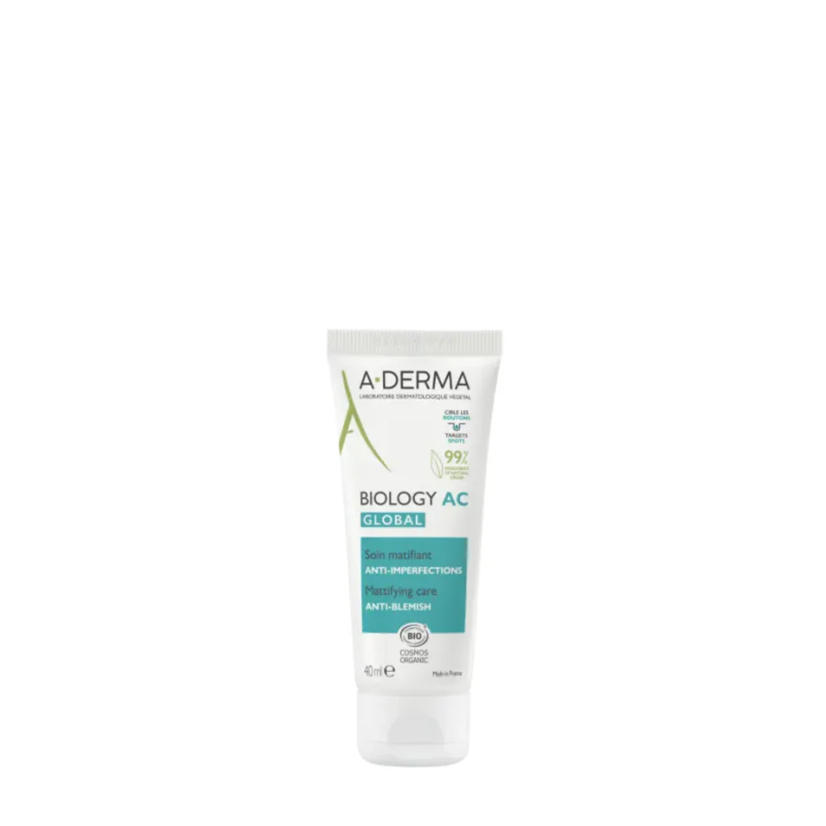 A-Derma Biology Ac Mattifying Anti-Blemish Treatment For Anti-Blemishes Anti-Marks
