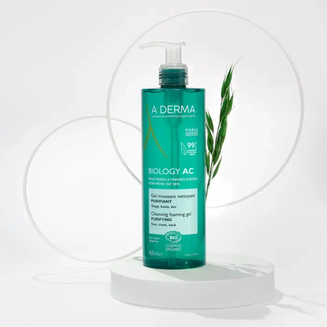 A-Derma Biology Ac Purifying Foaming Gel For Oily Skin 200ml - Image 3
