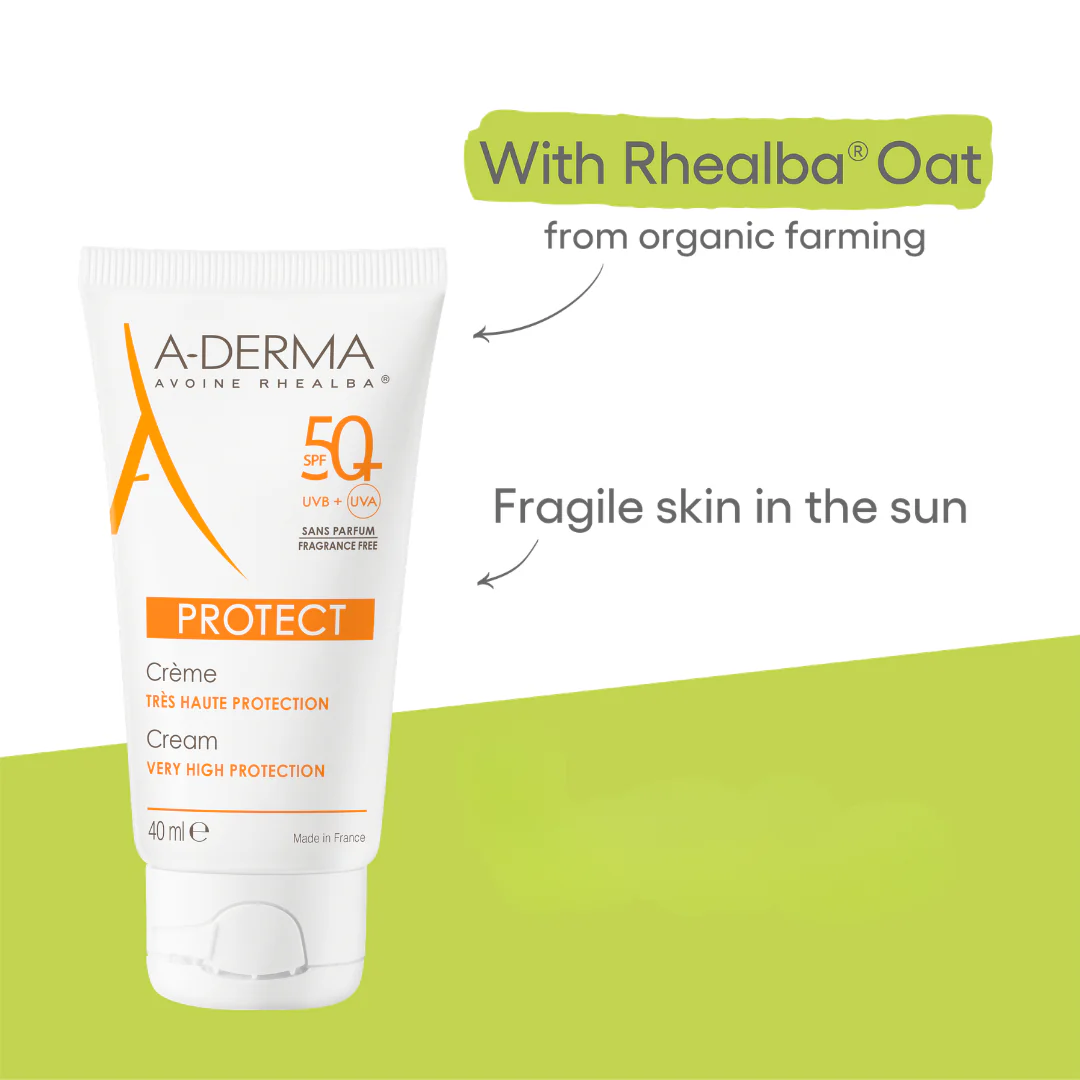 A-Derma Protect Fragrance Free For Dry And Sensitive Skin Face Sunscreen Buy 1 Get 1 Bundle - Image 2