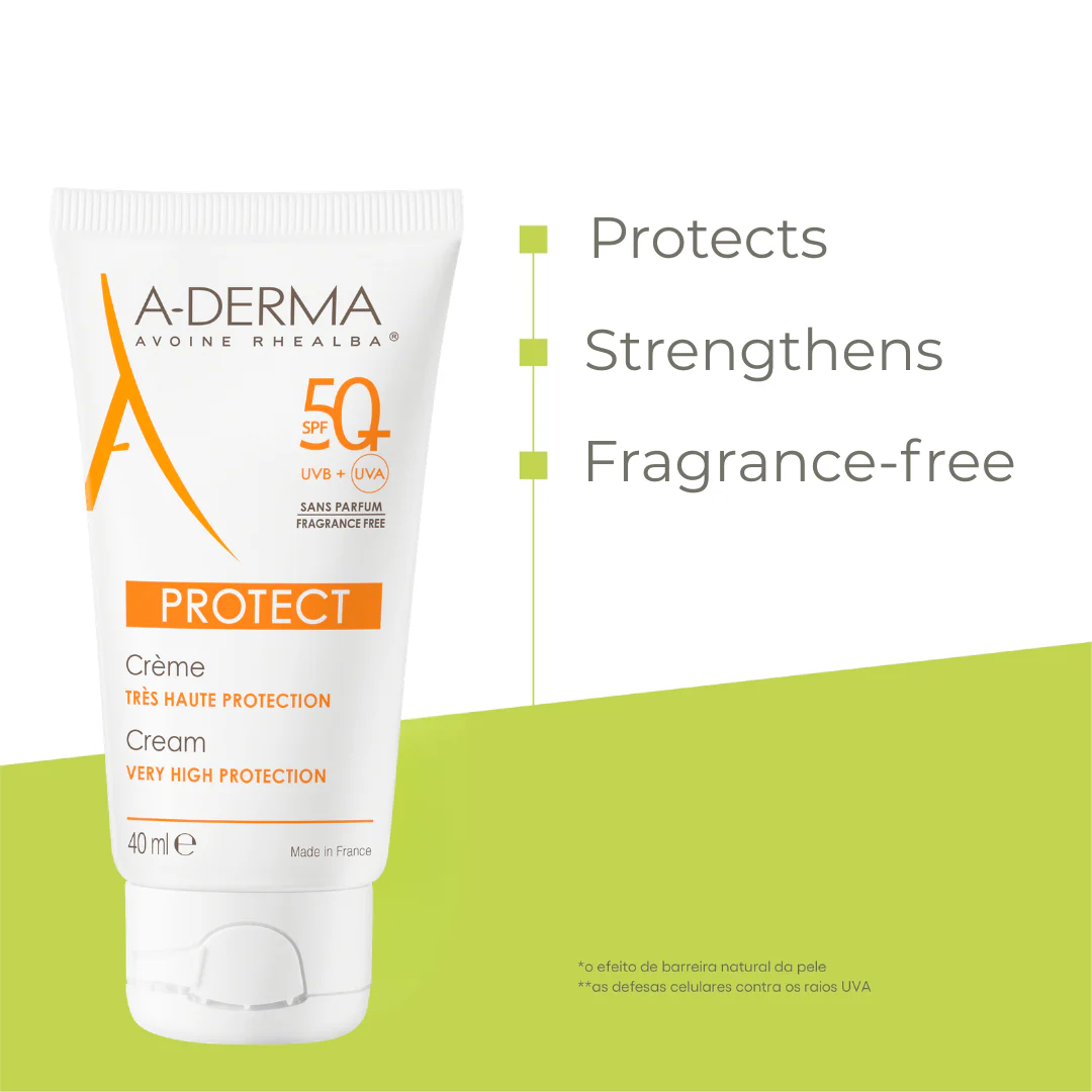 A-Derma Protect Fragrance Free For Dry And Sensitive Skin Face Sunscreen Buy 1 Get 1 Bundle - Image 3