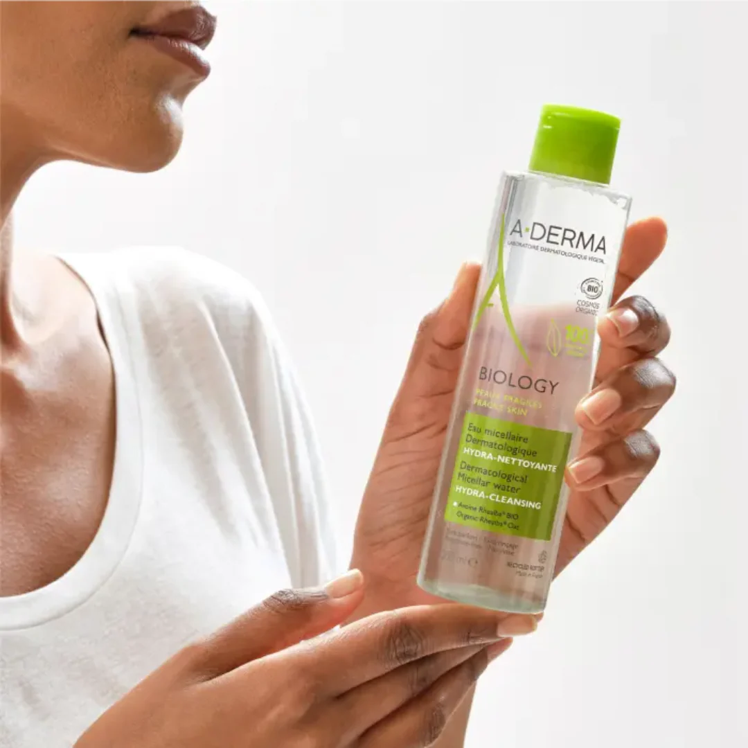 A-Derma Biology Dermatological Micellar Water Hydra-Cleansing 400ml - Image 3