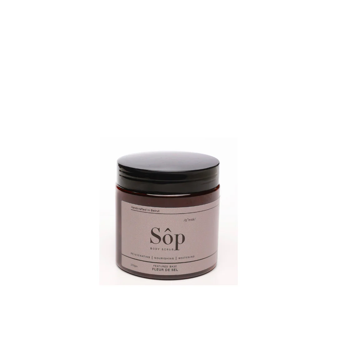 Atelier Beautanique Sop Black Musk Body Scrub 250g