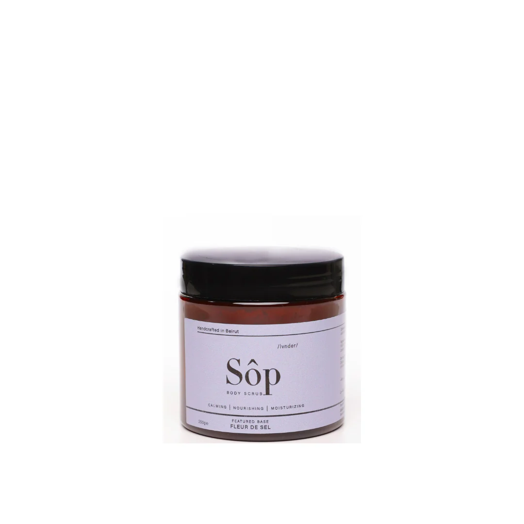 Atelier Beautanique Sop Lavender Body Scrub 250g