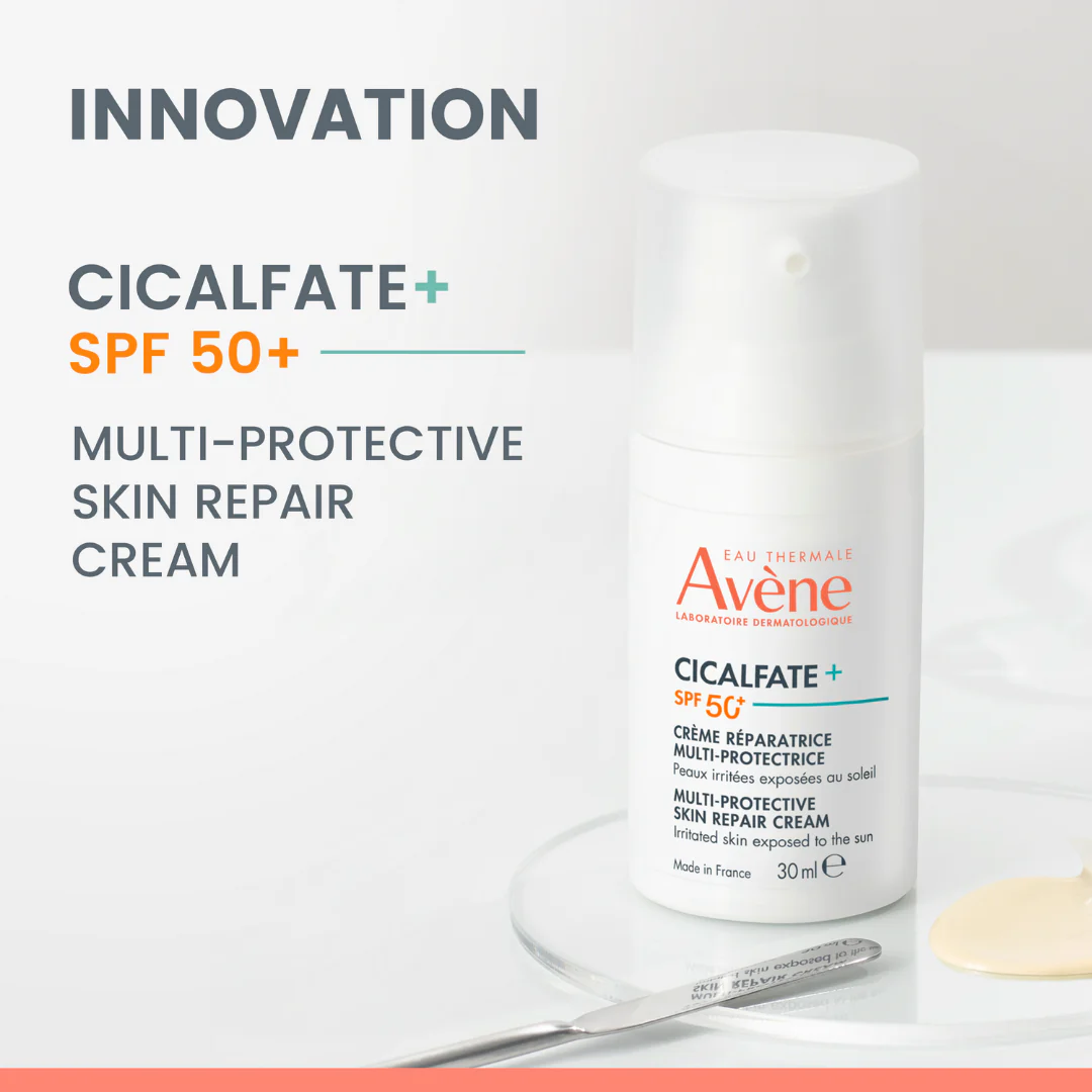 Avène Cicalfate Multi-Protective Skin Repair Cream Sun Protect SPF50+ 30ml - Image 4