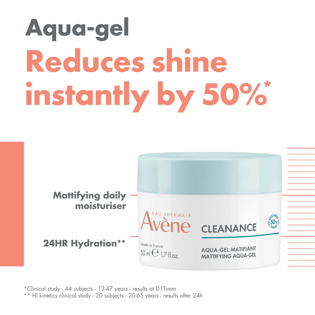 Avène Cleanance Aqua-Mattifying Gel 50ml - Image 3