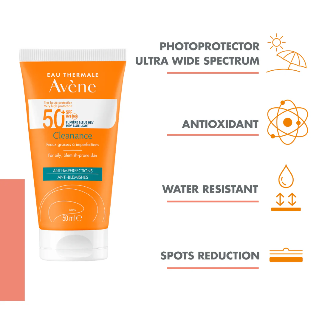 Avène Cleanance Sunscreen Spf 50+ 50ml - Image 3