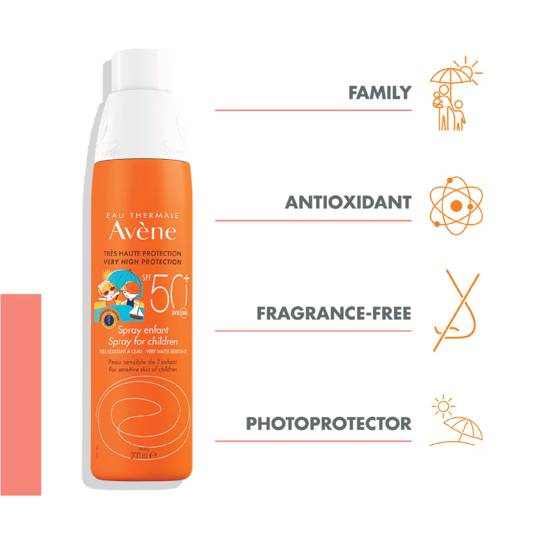 Avène Sun Very High Protection Spray for Children SPF50+ 200ml - Image 3
