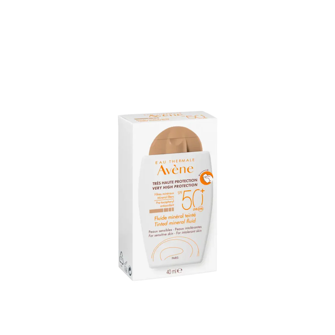 Avène Tinted Mineral Fluid Sun Protection Spf 50+ 40ml - Image 2