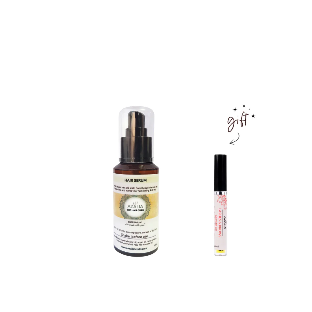 Azalia The Hair Guru + Free Azalia Eyelash Growth oil Bundle