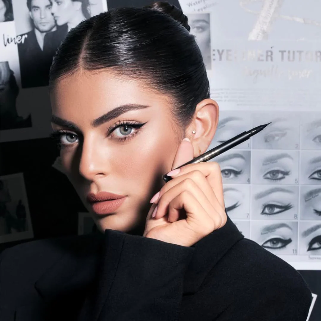 Bassam Fattouh Aiguille Liner Pen Matte Eyeliner Noir - Image 2