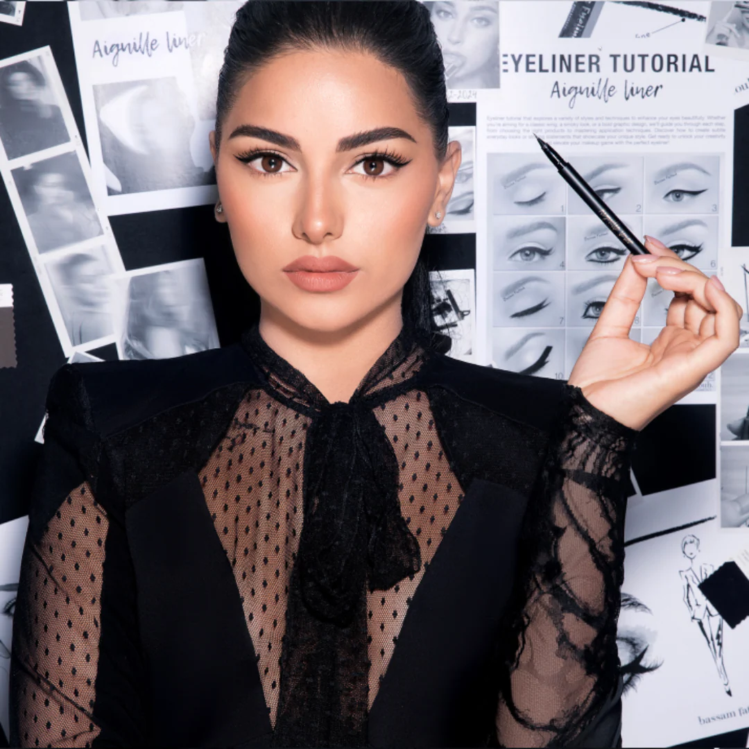 Bassam Fattouh Aiguille Liner Pen Matte Eyeliner Noir - Image 3