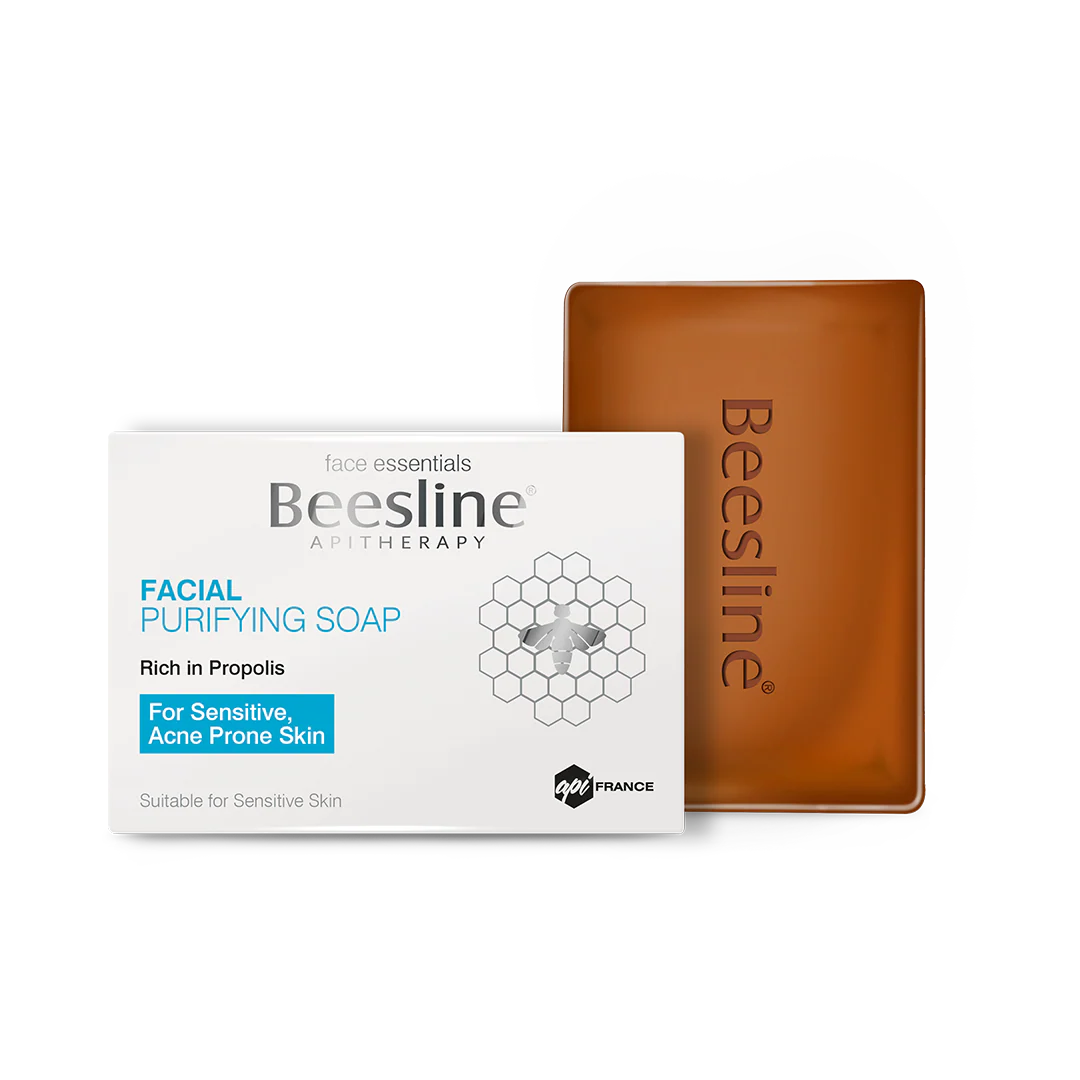 Beesline Facial Purifying Soap - For Sensitive, Dry & Oily Skin With Imperfections - Image 3