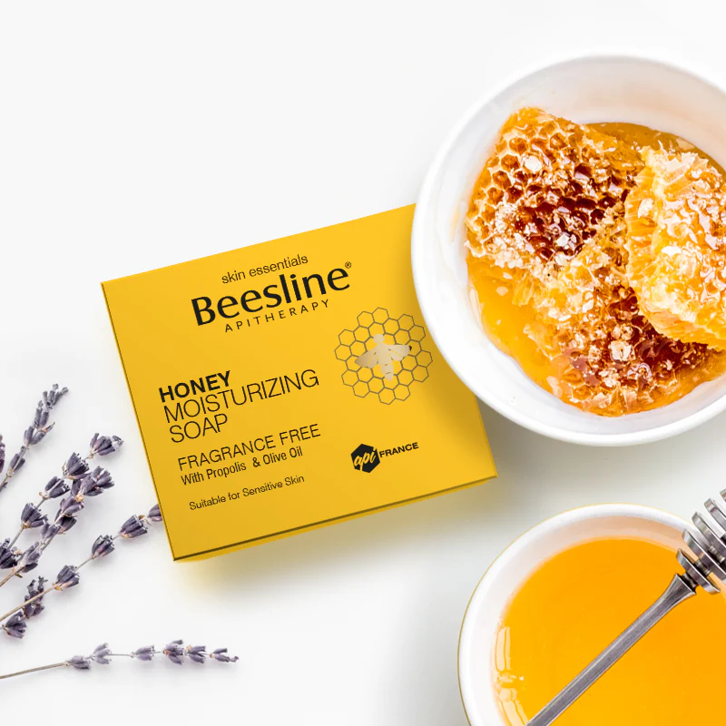 Beesline Honey Moisturizing Soap - Fragrance Free - Image 2