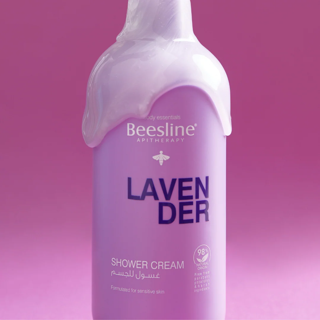 Beesline Lavender Shower Cream - Image 3