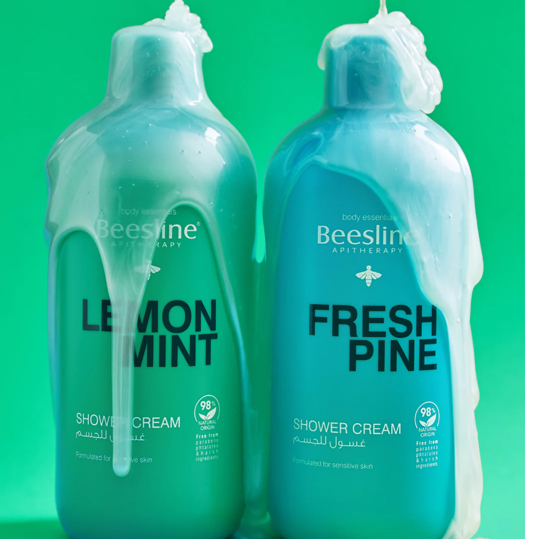 Beesline Lemon & Mint Shower Cream - Image 4
