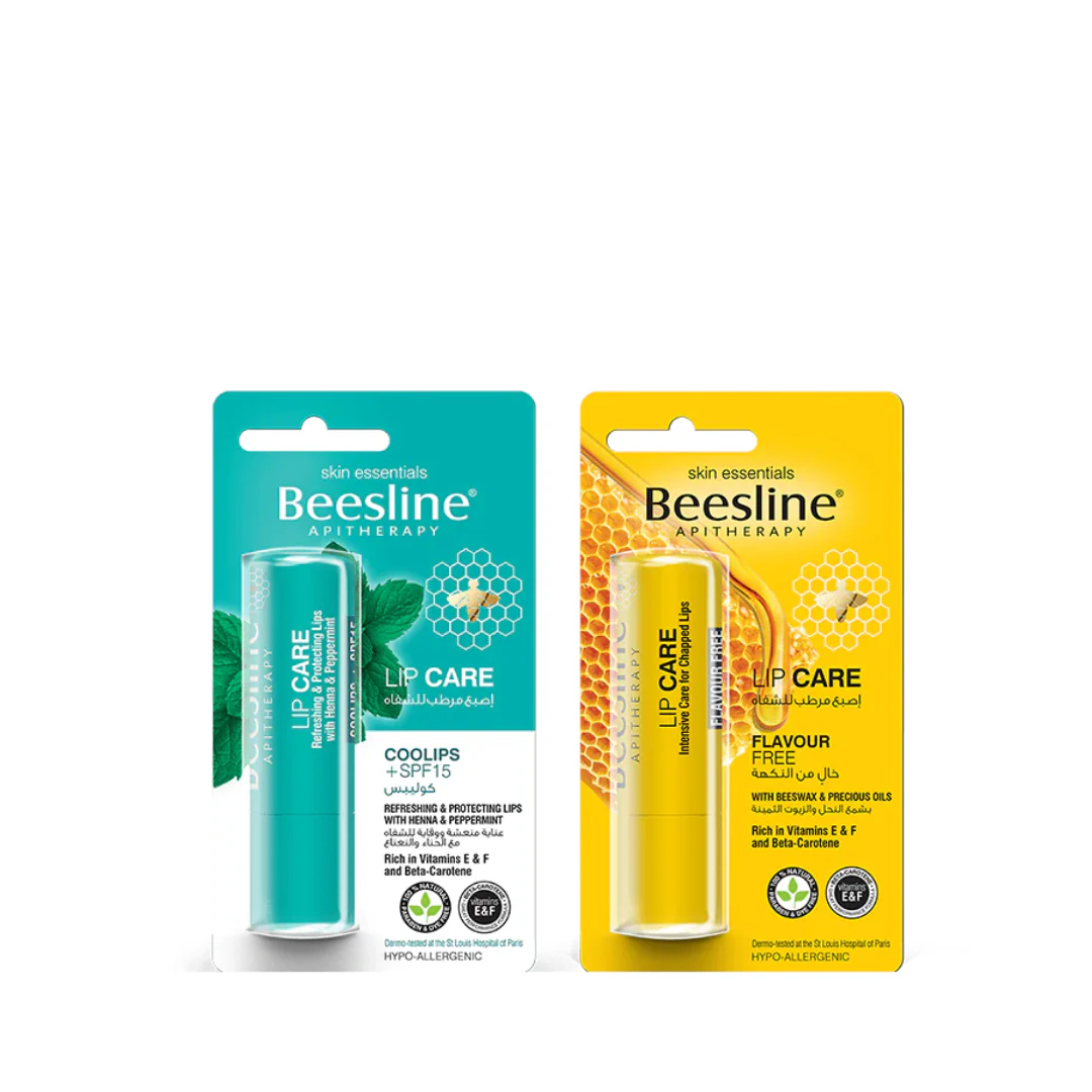 Beesline Lip Care Coolips Spf15 + Flavour Free Bundle