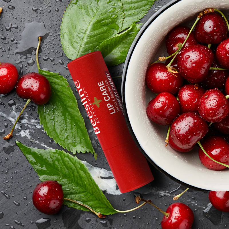 Beesline Lip Care Shimmery Cherry 4.5 g - Image 2
