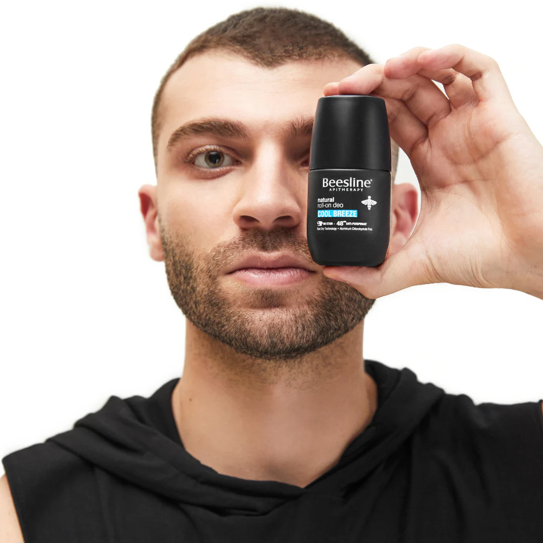 Beesline Natural Roll-On Deodorant For Men - Image 7