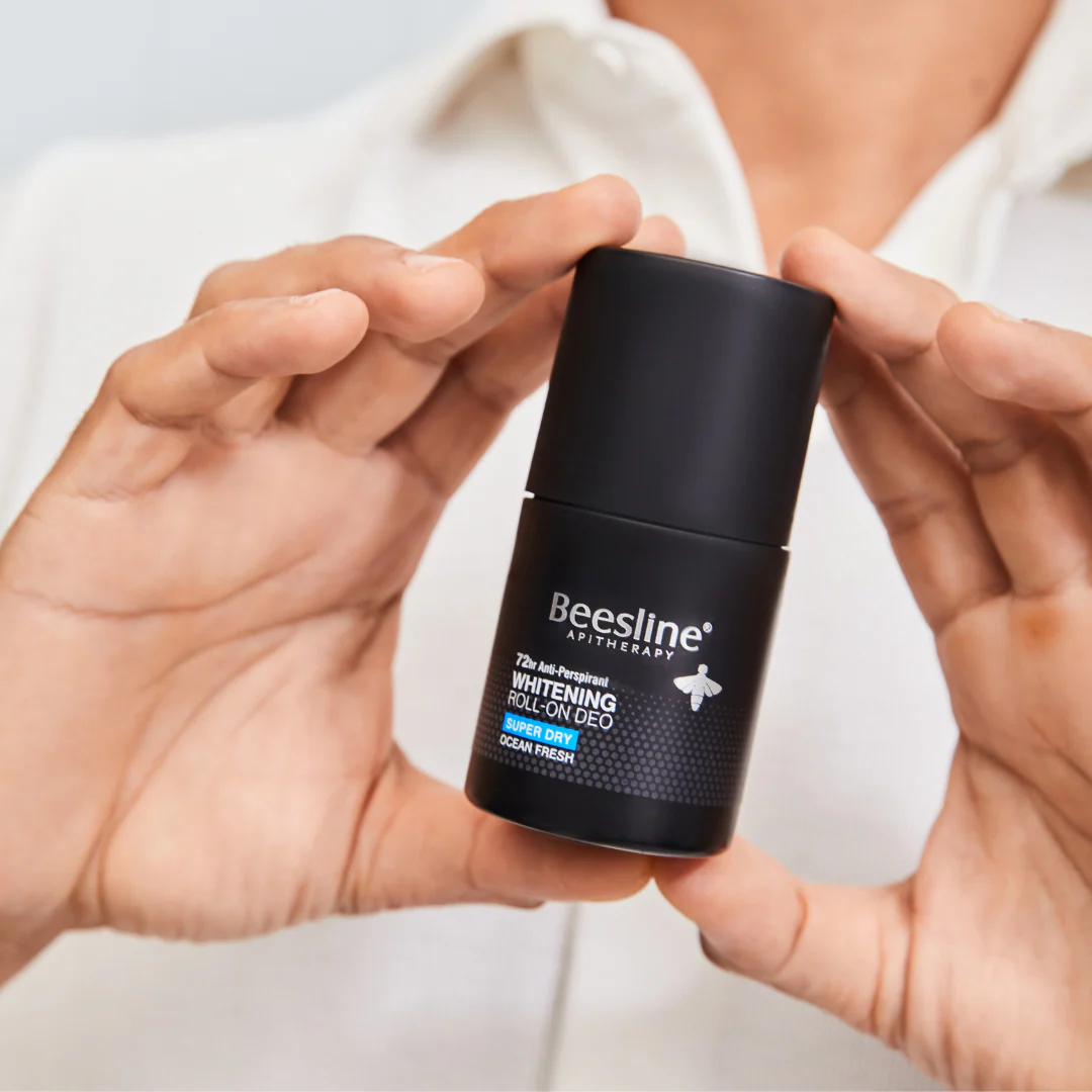 Beesline Men Whitening Roll-on Deodorant - Super Dry New Formula - Image 9