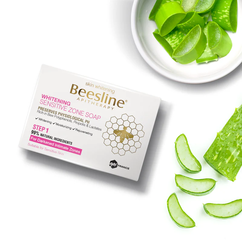 Beesline Whitening Sensitive Zone Soap 110g - Image 3
