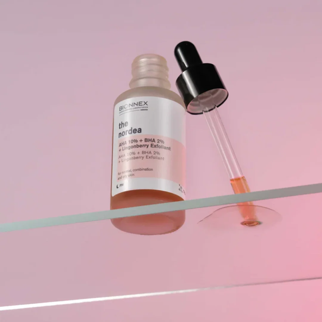 Bionnex Nordea Aha 10% + Bha 2% Exfoliate + Lingonberry Serum 30ml - Image 2