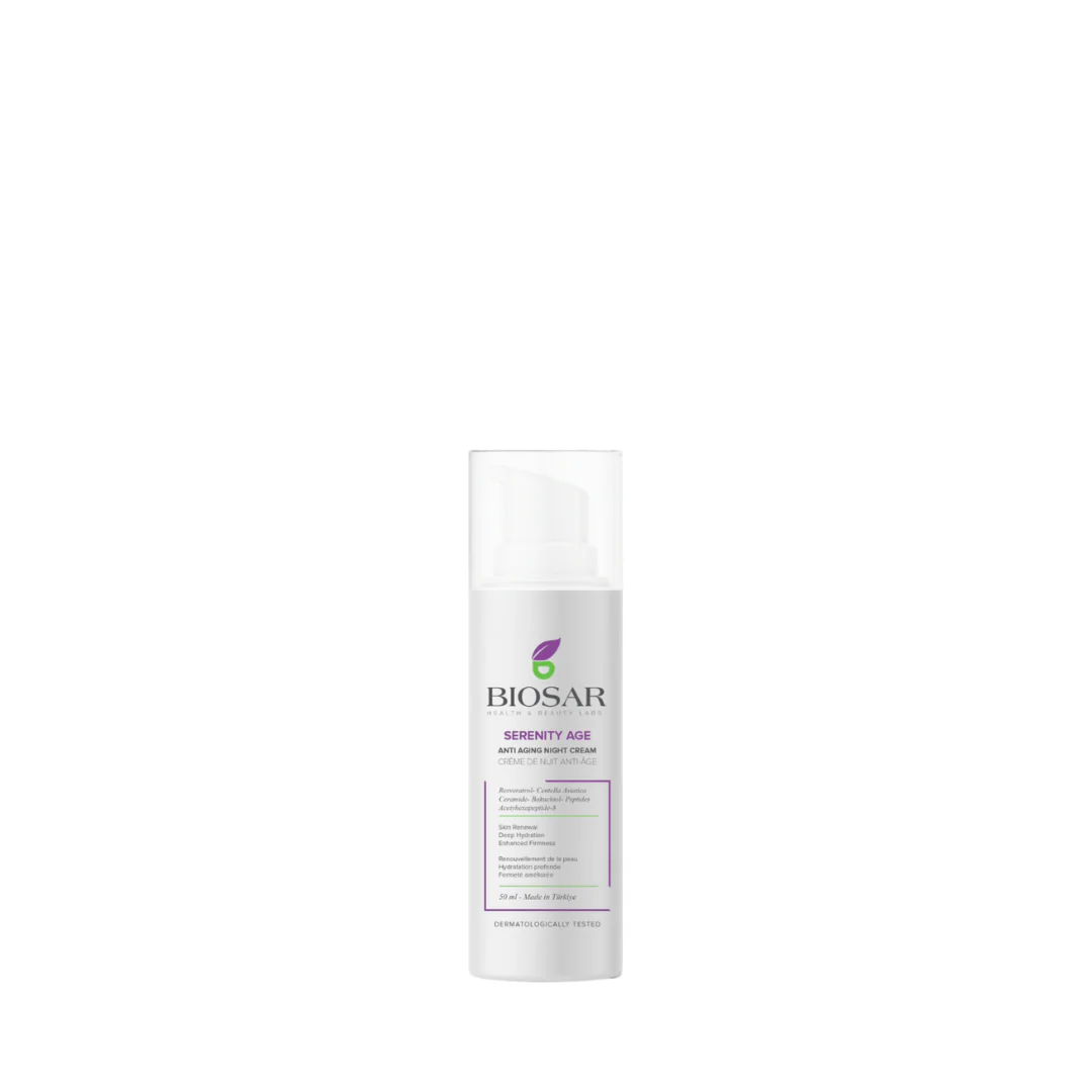 Biosar Serenity Anti Aging Night Cream 50ml - Image 2