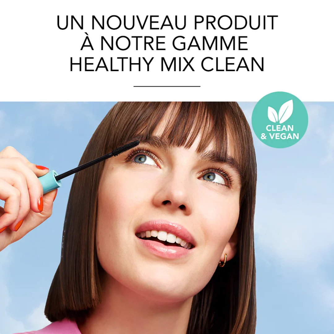 Bourjois Healthy Mix Clean Mascara 001 Waterproof Ultra Black - Image 5