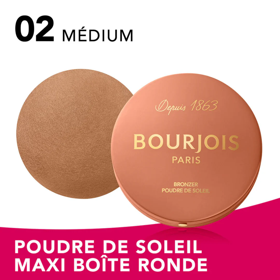 Bourjois Little Pot Round Maxi Sun Powder Bronzer - Image 3