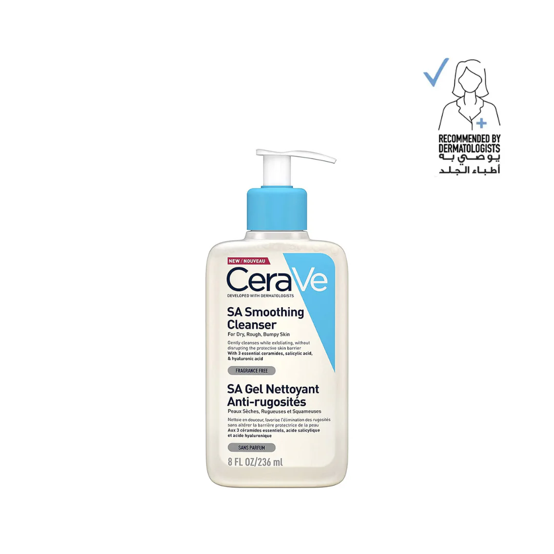 CeraVe SA Smoothing Cleanser For Normal, Dry And Rough Skin 236ml