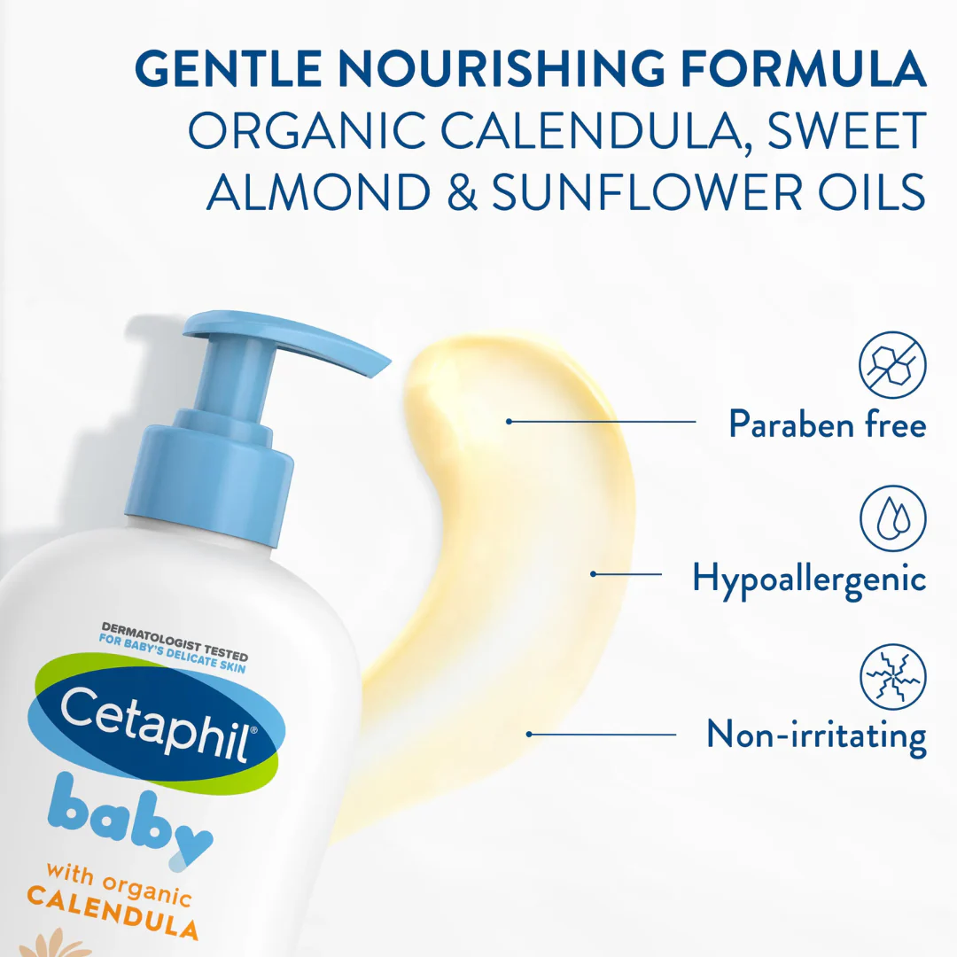 Cetaphil Baby Calendula Daily Lotion 400ml - Image 4