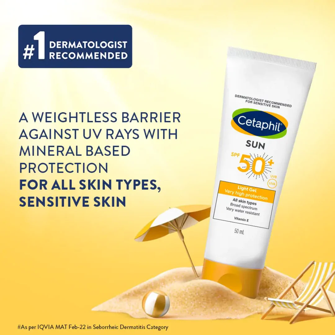 Cetaphil Sun Light Gel SPF 50+ 50ml - Image 3