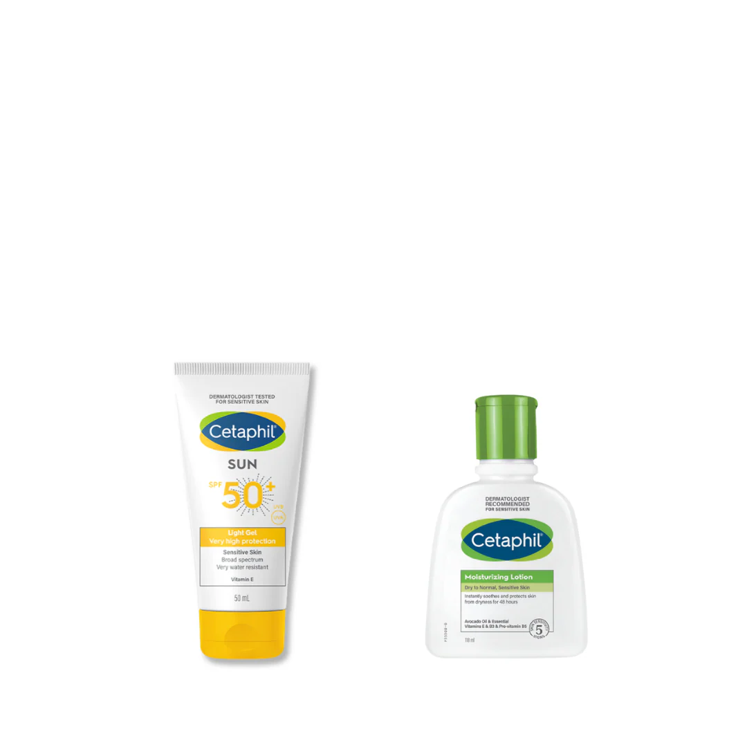 Cetaphil Sunscreen SPF 50+ & Lotion Bundle At 30% Off