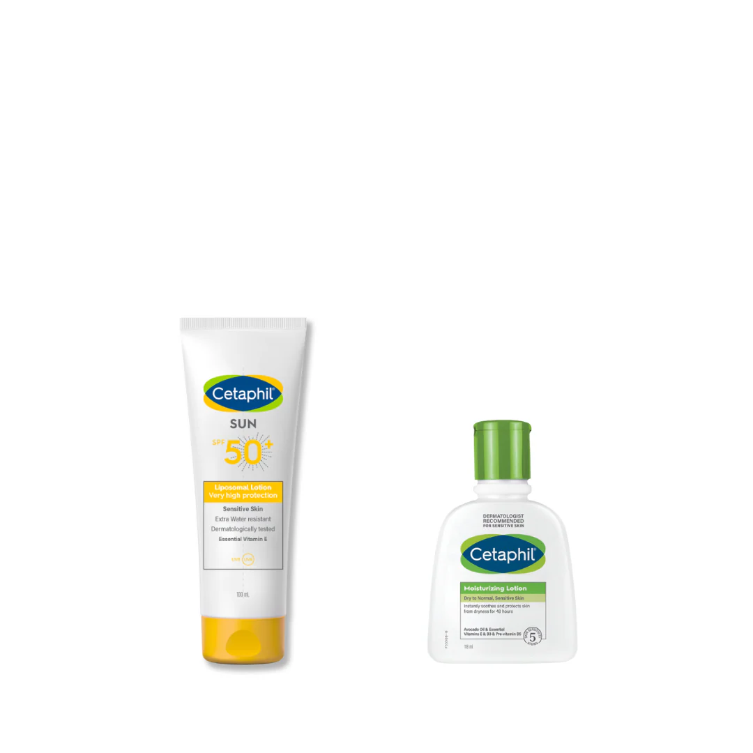 Cetaphil Sunscreen SPF 50+ & Lotion Bundle At 30% Off - Image 2
