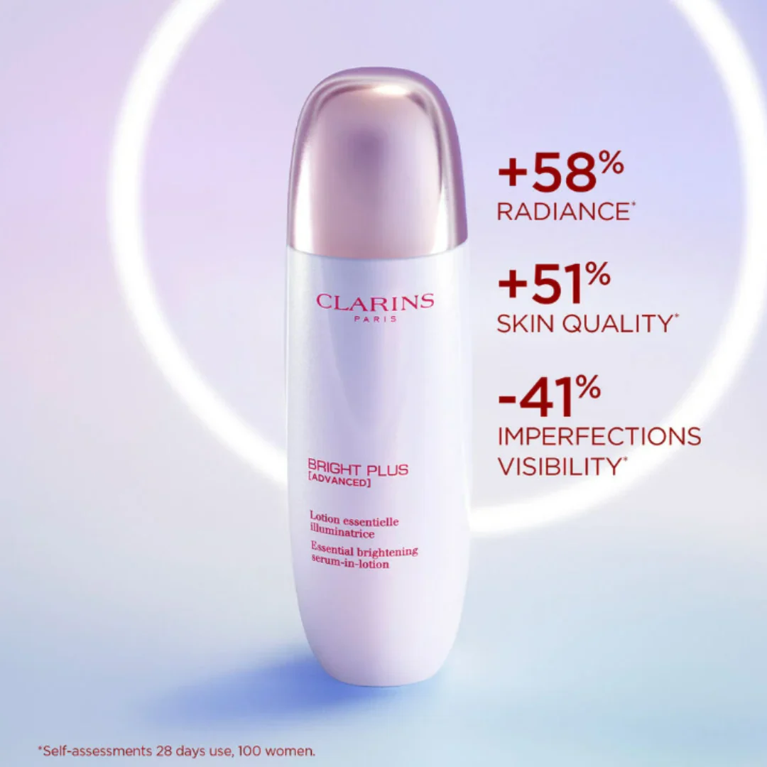 Clarins Bright Plus Essence 150ml - Image 3