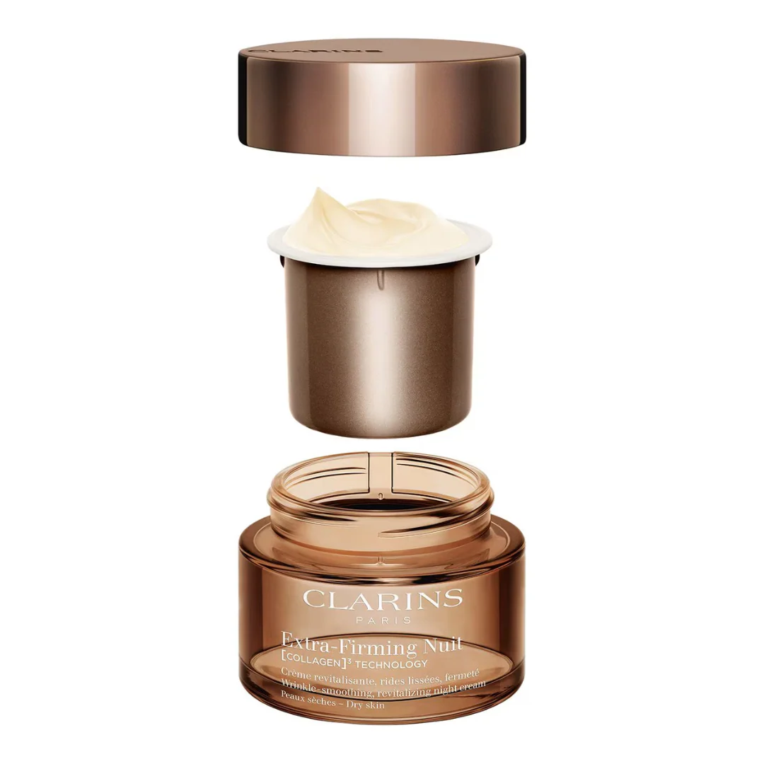 Clarins Extra Firming Night Cream Dry Skin 50ml - Image 4