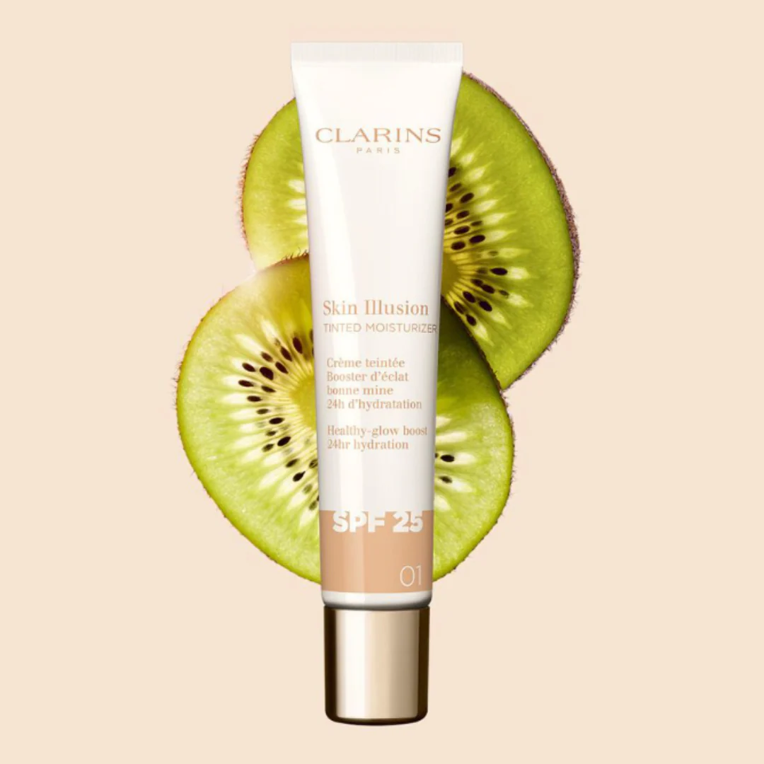 Clarins Skin Illusion Tinted Moisturizer SPF25 40ml - Image 2