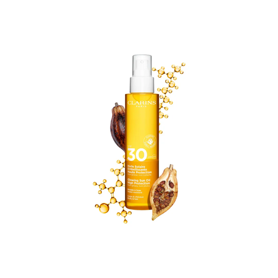 Clarins Suncare Body Oil Spf30 150ml - Image 2