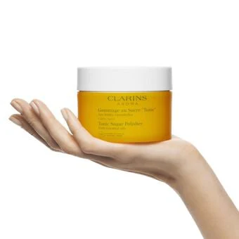 Clarins Tonic Sugar Polisher With Oils Body Scrub 250g - Image 4