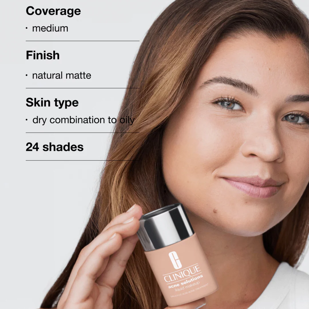 Clinique Acne Solution Liquid Foundation - Image 12
