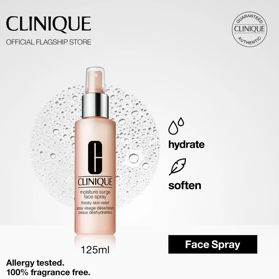 Clinique Moisture Surge Face Spray Thirsty Skin Relief - Image 2