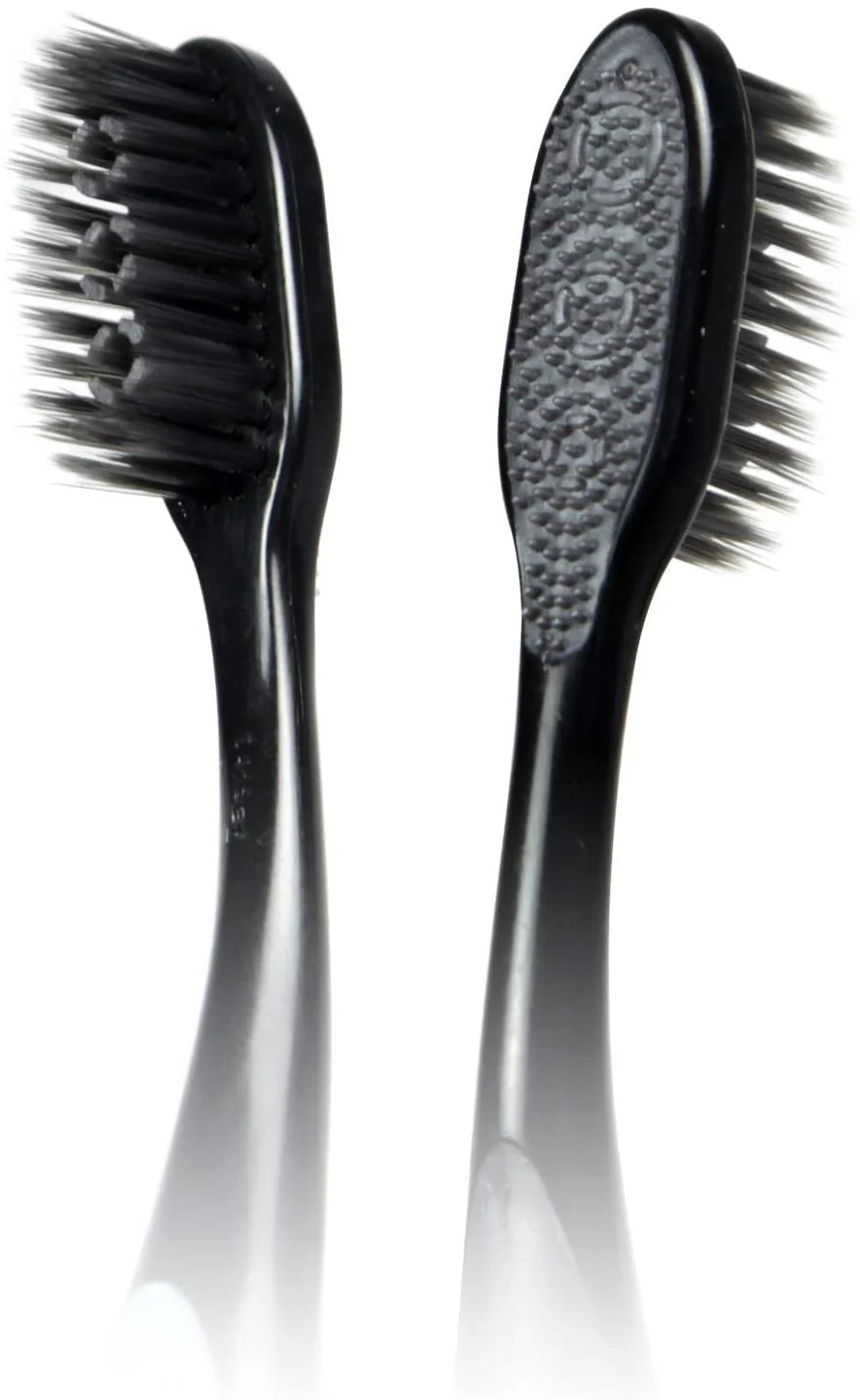 Colgate 360 Charcoal Black Medium Toothbrush - Image 2