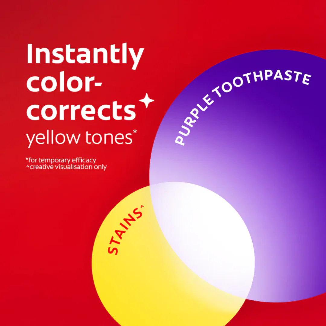Colgate Optic White Purple Whitening Toothpaste 75ml - Image 4