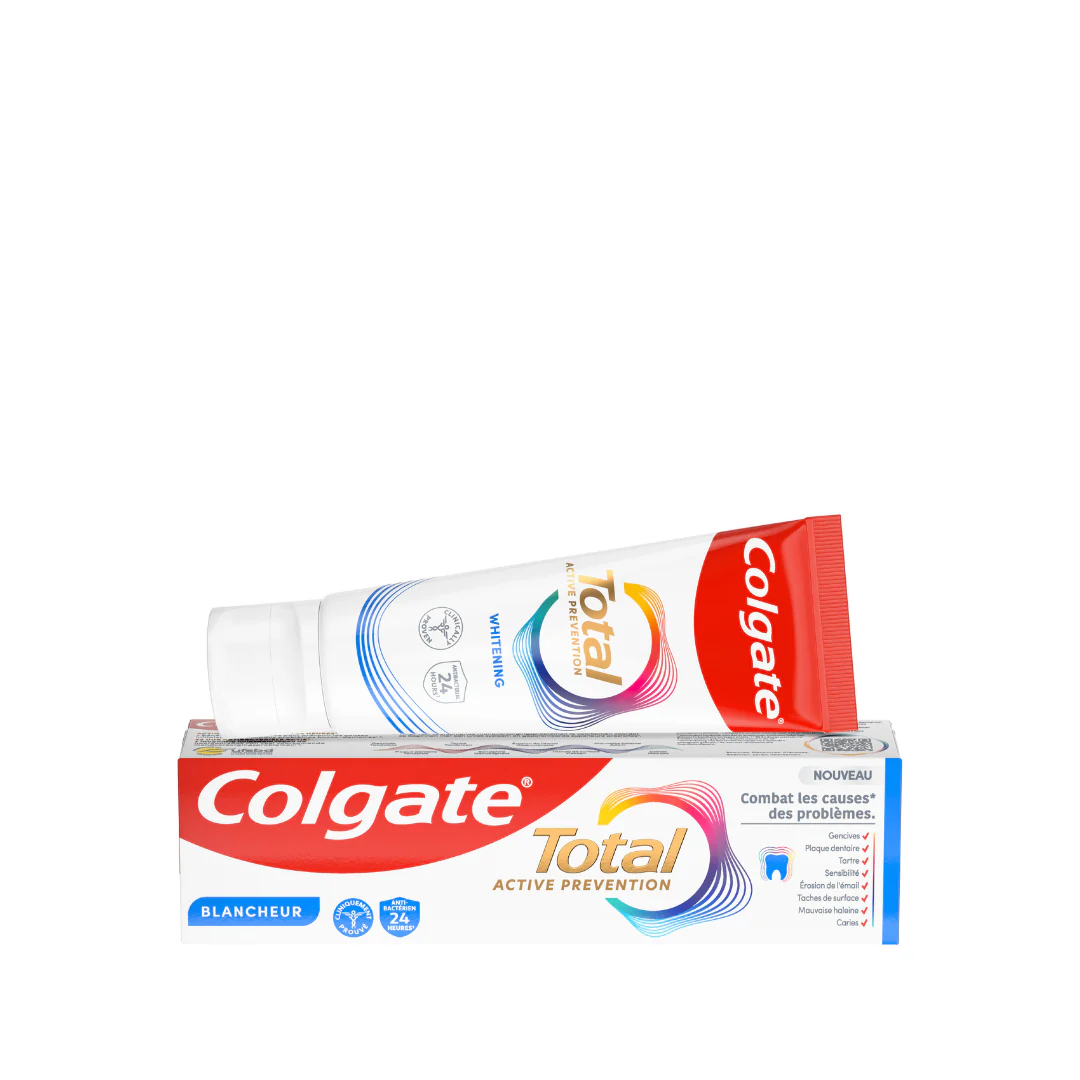 Colgate Toothpaste Total Active Prevention White 75ml