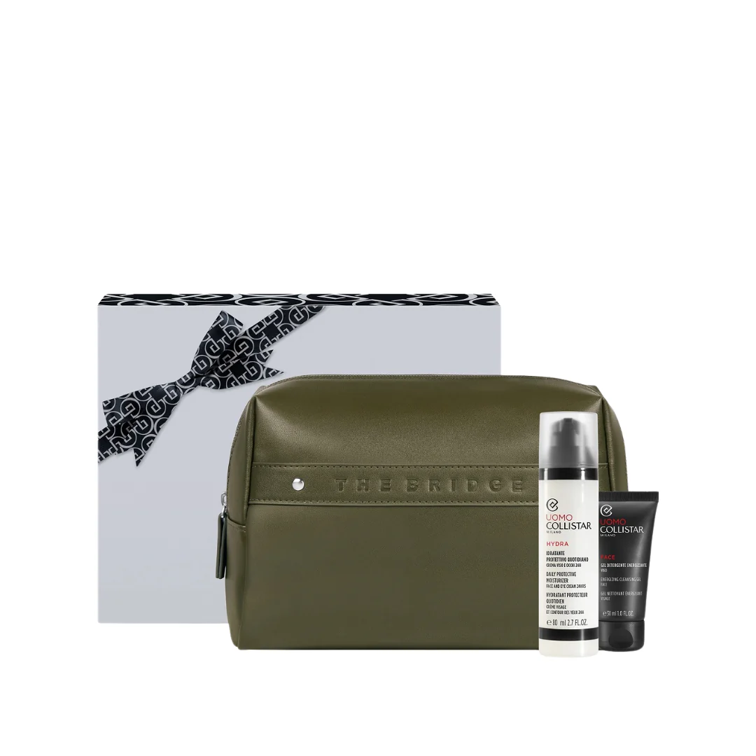 Collistar Men Daily Protective Moisturizer The Bridge Pouch Set