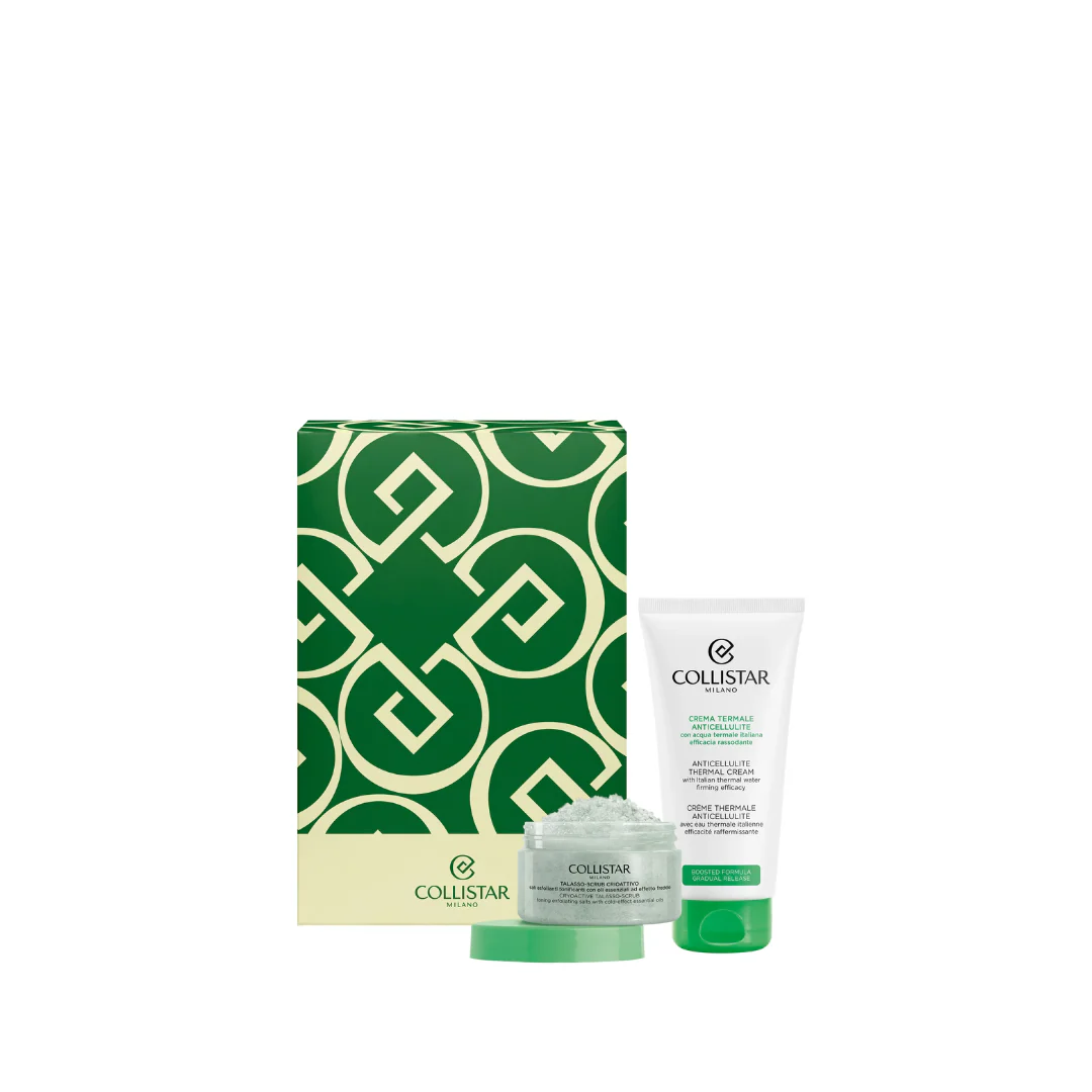 Collistar Thermal Cream & Cryoactive Scrub Set