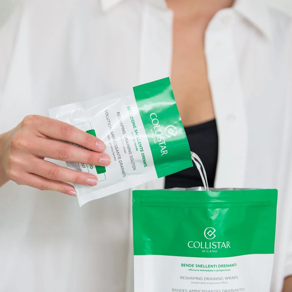 Collistar Wraps Refill Instant & Progressive Effect 4*100ml - Image 3