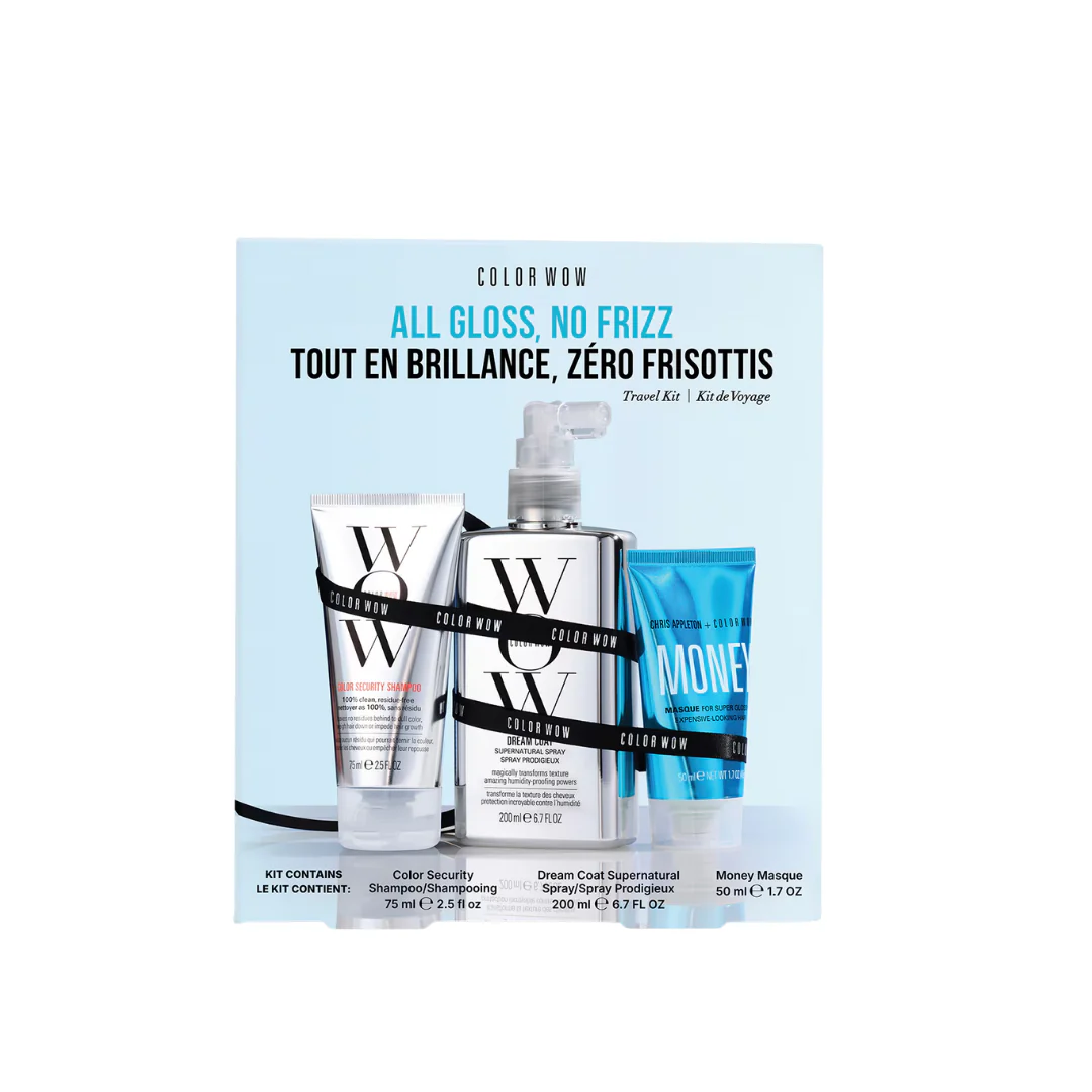 Color Wow Shiny shine, zero frizz Hair care Set