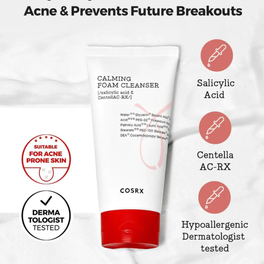Cosrx Ac Collection Calming Foam Cleanser - Image 2