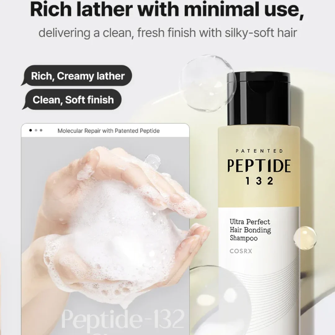 Cosrx Peptide-132 Ultra Perfect Hair Bonding Shampoo - Image 6