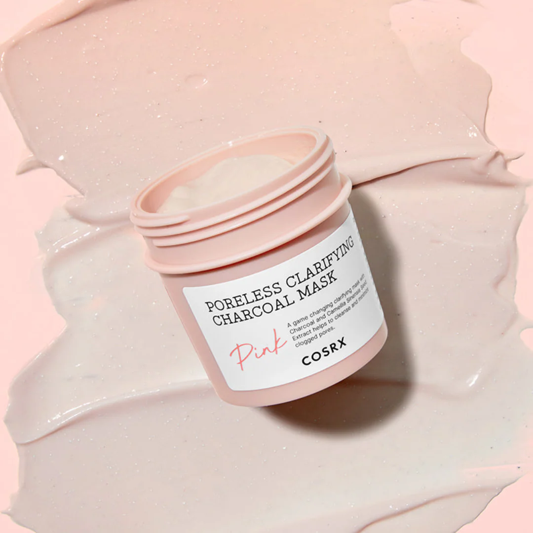 Cosrx Poreless Clarifying Charcoal Mask Pink - Image 2